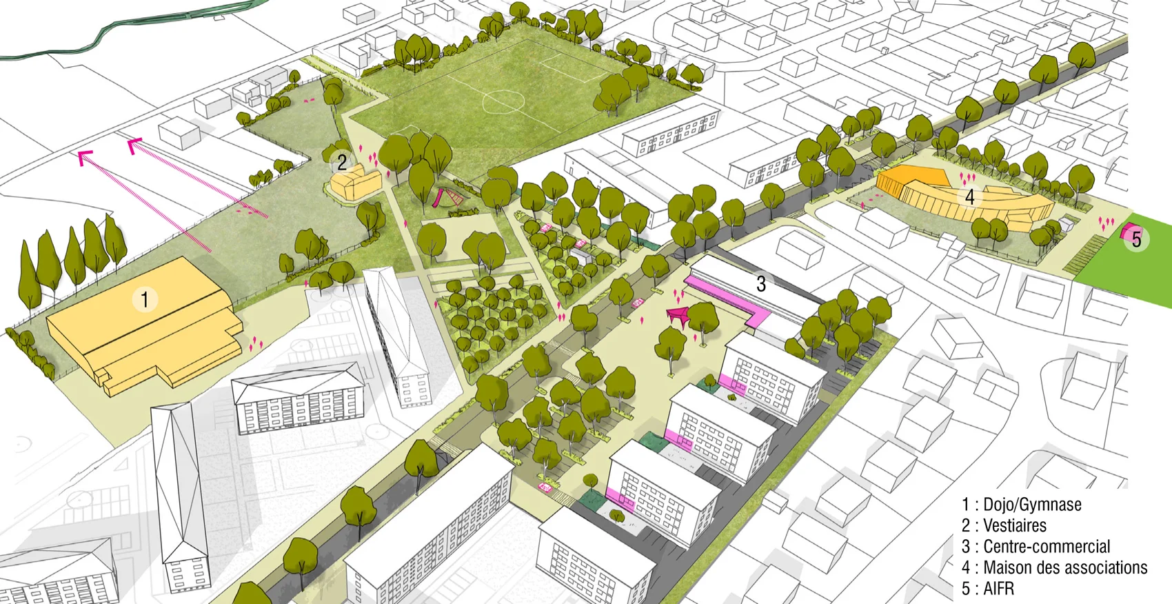 Sativa Paysage Architecte Paysagiste A Vendome Flers Quartier Saint Michel 4
