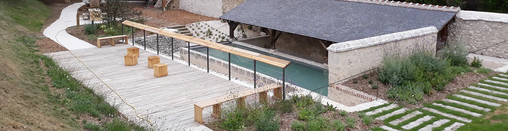 Sativa Paysage Architecte Paysagiste A Vendome Le Lavoir De Menars 6