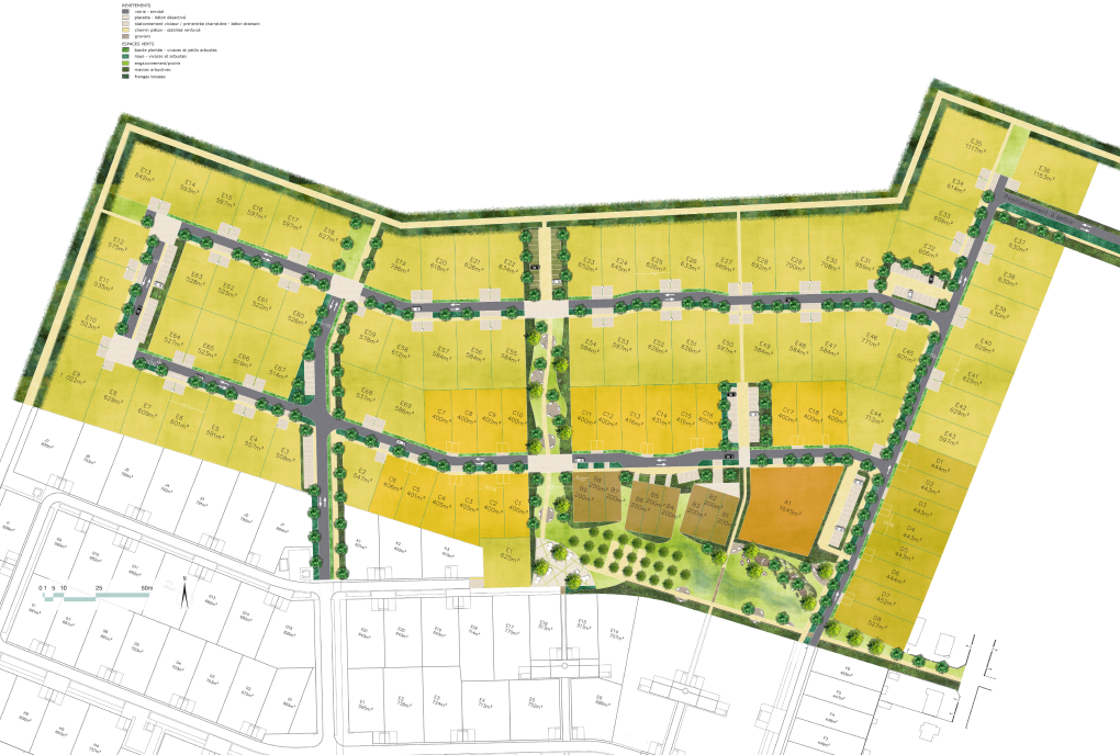 Sativa Paysage Architecte Paysagiste A Vendome SAT ERRIAUX EP Plan 500 2019 05