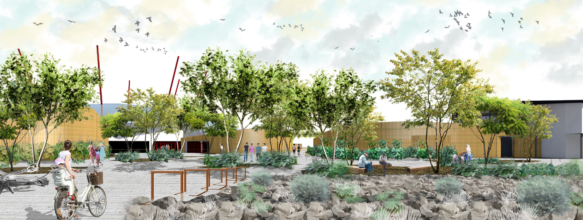 Sativa Paysage Architecte Paysagiste A Vendome SAT CIV Parvis